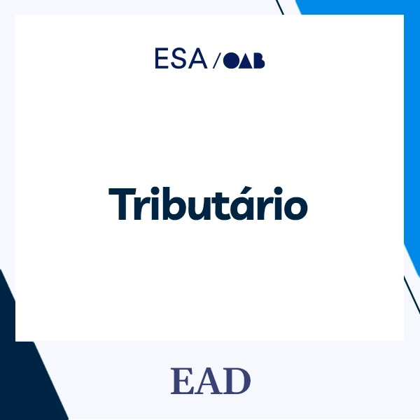 Curso de Formação da Advocacia Dativa - Tributário